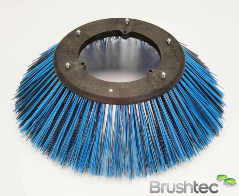 Medium Plastic Round Road Sweeper Brush, for Cleaning, Size: 6